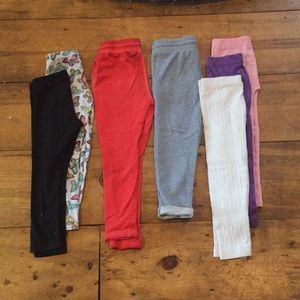 COPY - 7 Pairs Leggings, Joggers, Sweater Leggings sz 4